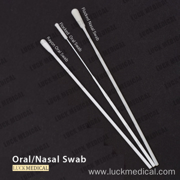 Disposable Cell collection Swab Flocked Rayon Tip